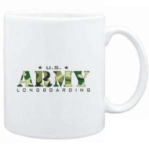  Mug White  US ARMY Longboarding / CAMOUFLAGE  Sports 