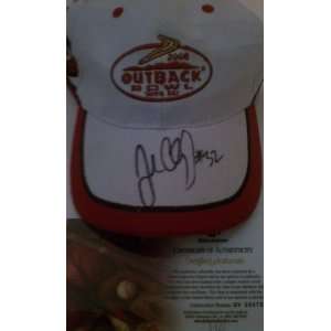  John Clay Signed Outback Bowl Wisconsin Hat Everything 