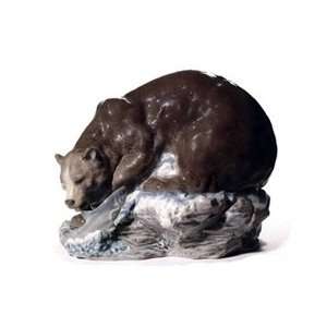  Lladro Porcelain Figurine Grizzly Bear