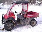 Kawasaki 610 Mule 4wd 2006 with Roof, Windshield and Rear Screen 166 