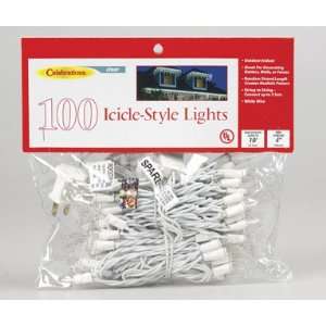  20 each 100 Mini Icicle Lights (14081W 71)
