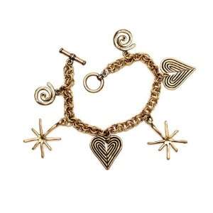  GOLDWEIGHT CHARM BRACELET   30 %Off