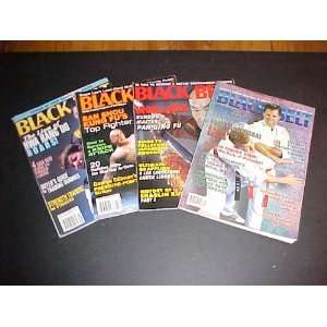  Black Belt Magazine Collection of 4 Magazines Everything 