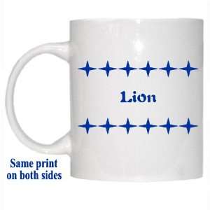  Personalized Name Gift   Lion Mug 