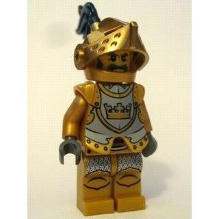 LEGO King (Lion Army)   LEGO Kingdoms Castle Minifigure with Metallic 