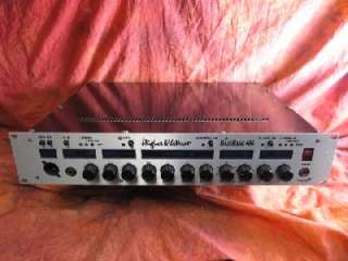 Hughes & Kettner Bassbase 400 Rack Gear Bass Amplifier Head  