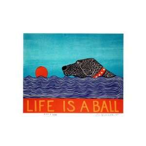  Life is a Ball by Stephen Huneck, 19x13