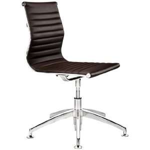  Lider Espresso Leatherette Conference Chair