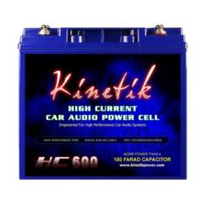 Kinetik KHC600 Car Audio Power Cell KHC 600 NEW  