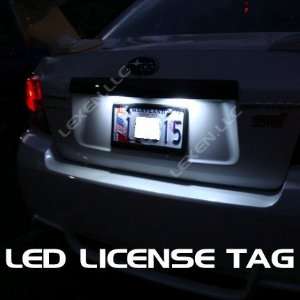  LED T10 5SMD WHITE 2X LICENSE PLATE TAG LIGHT BULBS 