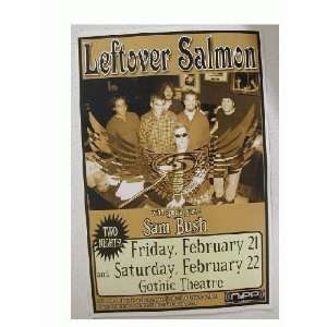  Leftover Salmon Handbill Poster Feb 21 22 