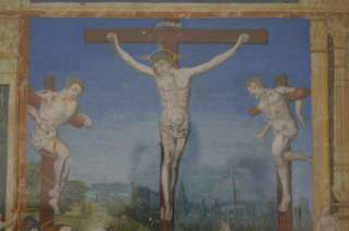 PERGAMENT MINIATUR MALEREI ANGO KREUZIGUNG JESU CHRISTI ROUEN 1520 A 