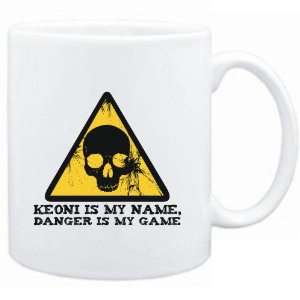  Mug White  Keoni is my name, danger is my game  Male 