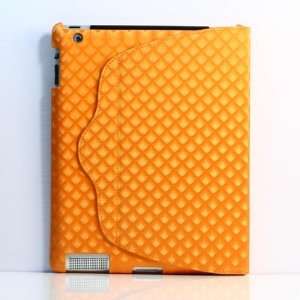  [6 Colors] Latticed Pattern (Orange) Photo style Protector 