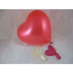  Latex Pearlized Heart Balloons Case Pack 36   432307