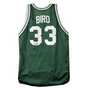  Larry Bird Boston Celtics Autographed Green Jersey Sports 