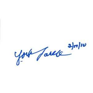  York Larese Former NBA Player Authentic Autographed 3x5 