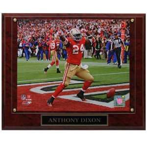  San Francisco 49ers #24 Anthony Dixon 13 x 10.5 Player 
