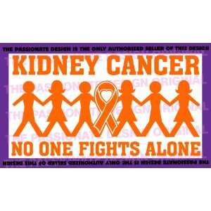 Kidney Cancer No One Fights Alone 5 X 9 A518