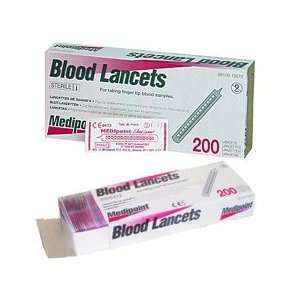  Lancet, Flat Stainless, paper wrapped Health & Personal 