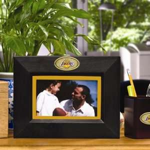   Los Angeles Lakers Black Horizontal Picture Frame