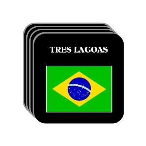  Brazil   TRES LAGOAS Set of 4 Mini Mousepad Coasters 