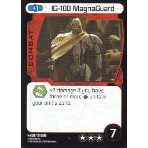  Star Wars Pocketmodel TCG Ground Assault Rare Card  IG 100 