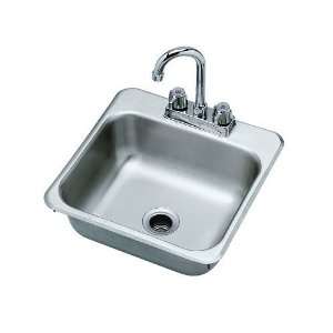  Krowne Metal HS 1515 15 Drop In Hand Sink