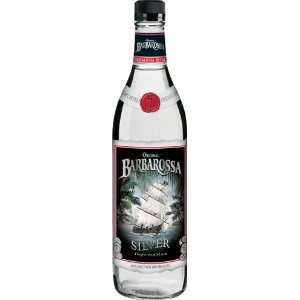  Barbarossa Silver Rum 1 Liter Grocery & Gourmet Food