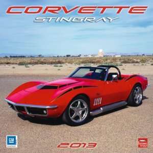  Corvette Stingray 2013 Wall Calendar 12 X 12 Office 