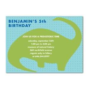  Birthday Party Invitations   Dinosaur Digs Waterfall By 