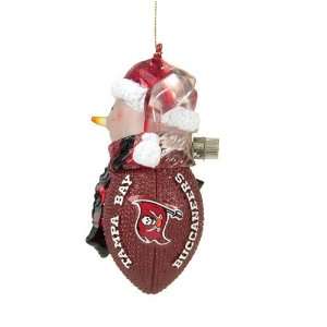  Tampa Bay Buccaneers NFL Light Up Striped Acrylic Snowman 