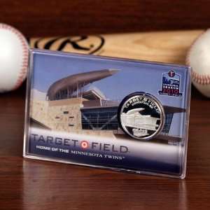   Twins Target Field Inaugural Season Silver Coin Card 