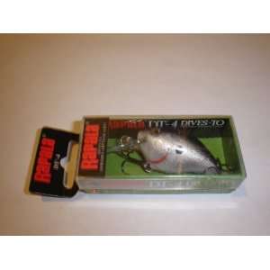  RAPALA DIVES TO DT 4 SILVER DT04 S 