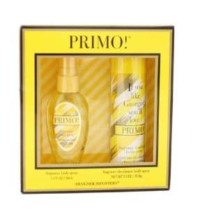 Primo By Parfums De Coeur For Women. Gift Set ( Fragrance Body Spray 1 