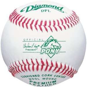  Diamond Tournament Pony League Baseball Dozen   Equipment 