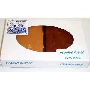 Scotts Cakes Peanut Butter and Chocolate Fudge Combo 1 lb.  