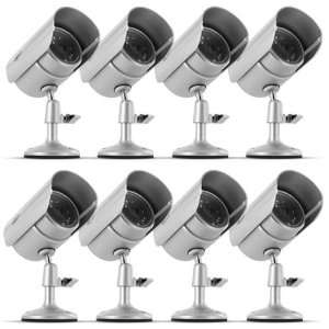   CCTV Security Surveillance Camera   Bonus Pack of 8