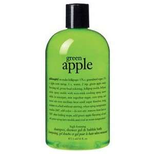   green apple   high foaming shampoo, shower gel and bubble bath Beauty