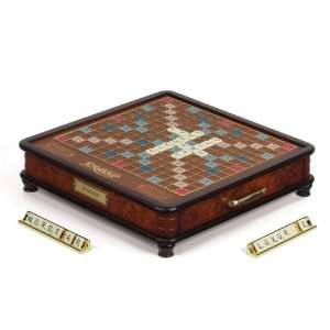  Wooden Scrabble Luxury Edition Toys & Games