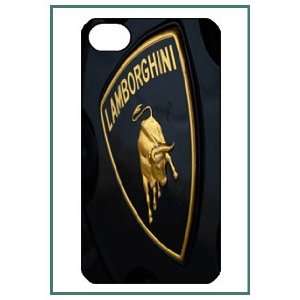 Lamborghini iPhone 4 iPhone4 Black Designer Hard Case Cover Protector 