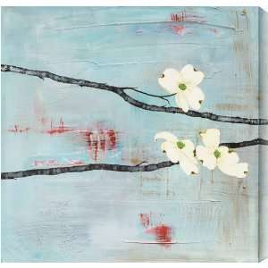  Dogwood on Blue I AZLG124A metal artwork