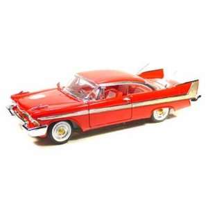  1958 Plymouth Fury 1/18 Red Toys & Games