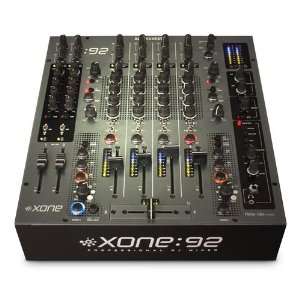   Xone 92 6 Channel Club DJ Mixer 12 inch DJ Mixer Musical Instruments