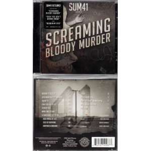  Sum 41 Screaming Bloody Murder CD 