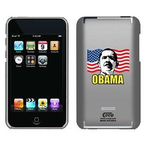 Obama Portrait with Flag on iPod Touch 2G 3G CoZip Case 