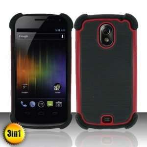  Nexus CDMA i515 i9250 (Verizon Sprint) Triple Combo Case   Red TRI 