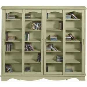    French Country Media Cabinet With Four Doors