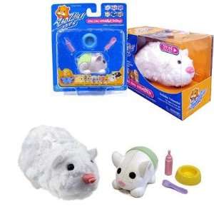  Zhu Zhu Pets Hamster and Baby   Snickle Fritz and Chunk 