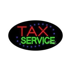  LABYA 24129 Tax Service Animated LED Sign